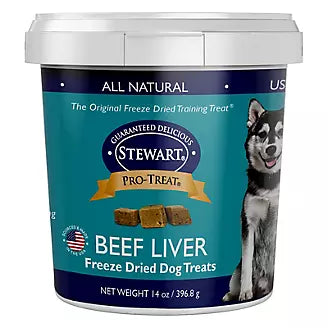 Stewart Pro-Treat Freeze Dried Dog Treats - Beef Liver - 2 Oz