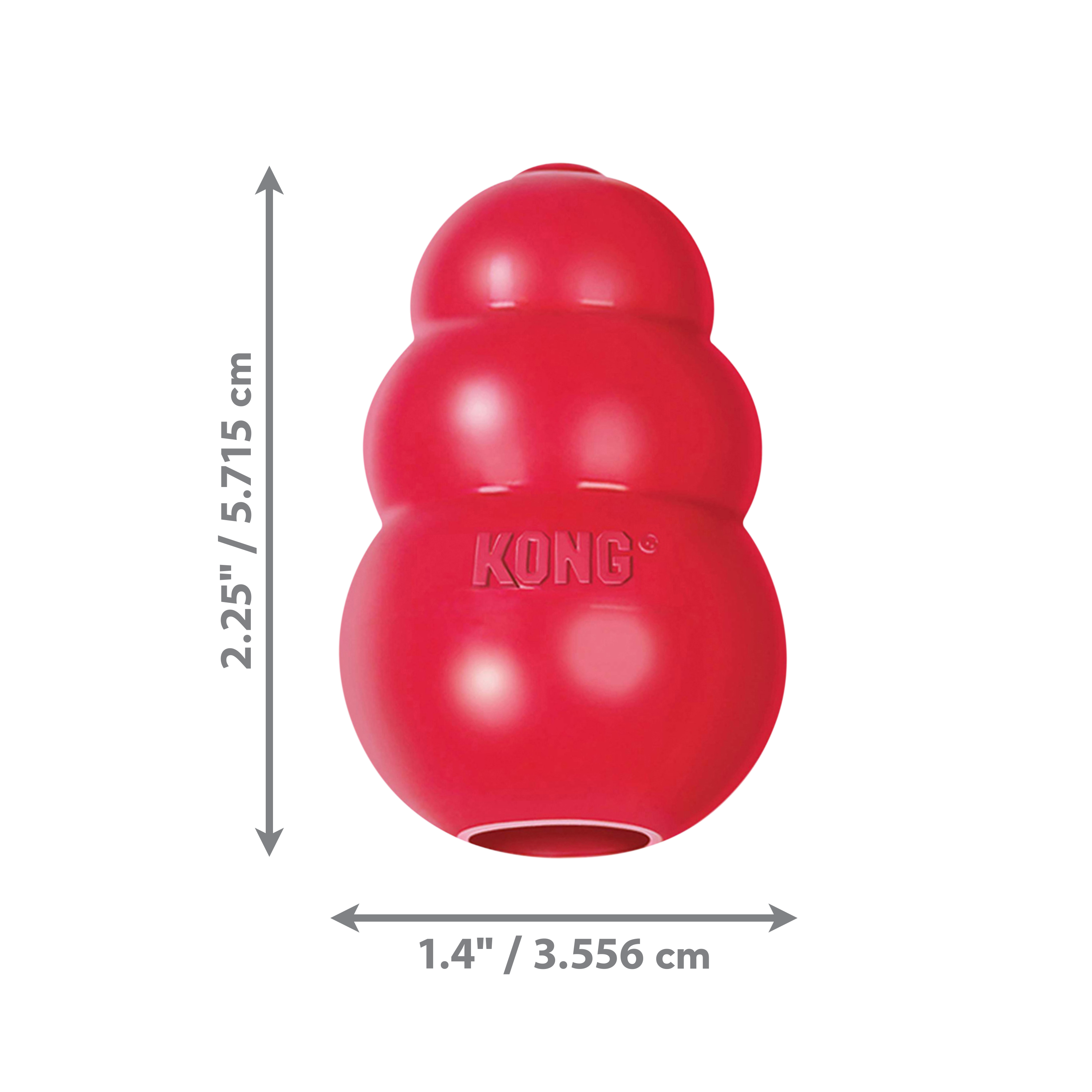 Kong Classic King-Kong Treat Inserting Rubber Dog Toy - XX-Large  