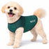 Pet Life ® Active 'Aero-Pawlse' Quick-Dry and 4-Way-Stretch Yoga Fitness Dog T-Shirt Tank Top X-Small Green