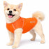 Pet Life ® Active 'Aero-Pawlse' Quick-Dry and 4-Way-Stretch Yoga Fitness Dog T-Shirt Tank Top X-Small Orange