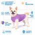 Pet Life ® Active 'Aero-Pawlse' Quick-Dry and 4-Way-Stretch Yoga Fitness Dog T-Shirt Tank Top