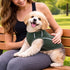 Pet Life ® Active 'Racerbark' 4-Way-Stretch Yoga Fitness Dog T-Shirt Tank Top