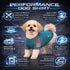 Pet Life ® Active 'Hybreed' 4-Way-Stretch Fitness Performance Dog T-Shirt