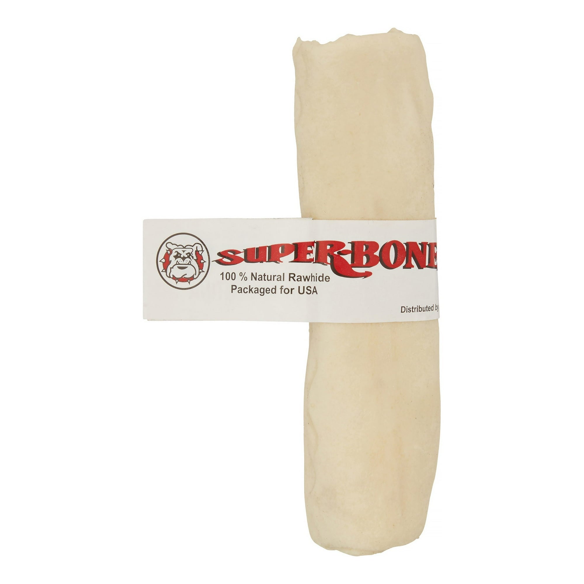 Lennox Super Bone Rawhide Retreiver Roll Natural Dog Chews 4-5 Inch