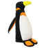 Tuffy Zoo Penguin Reinforced Durable Squeak and Floating Plush Dog Toy