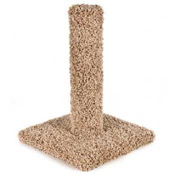 Ware Kitty Cactus Carpeted Furniture Cat Scratching Post - L:13 X W:13 X H:18 Inches