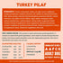 A Pup Above Cubies Friendly Grains Turkey Pilaf Air-Dried Dog Food - 2 Lbs - 4 Count