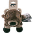 Tall Tails Plush Squeaker Buffalo Crinkle and Soft Plush Dog Toy - 9 Inches