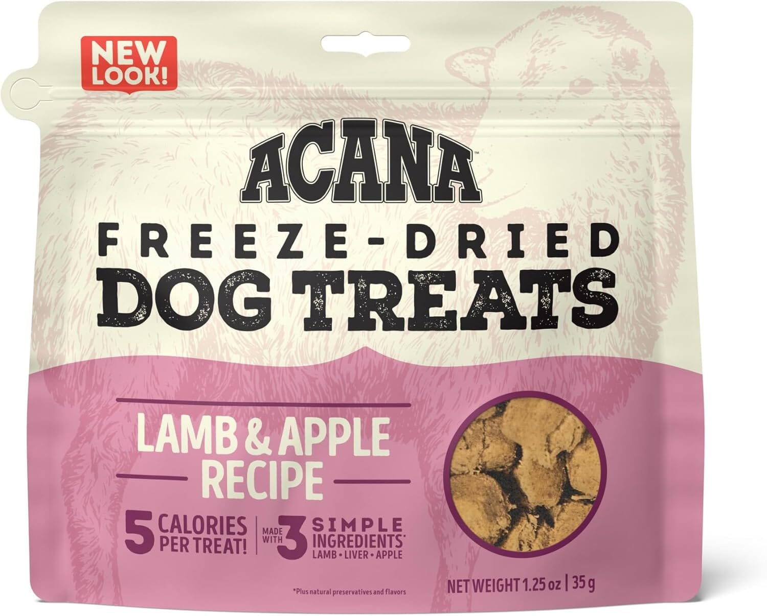 Acana 'Kentucky Dogstar Chicken' Lamb & Apple Singles Dog Treats - 1.25 oz Bag