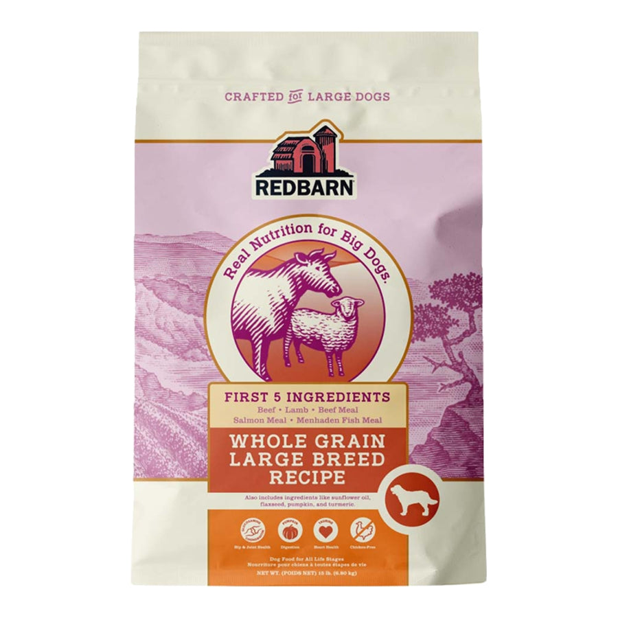 Red Barn Whole Grain Beef and Lamb Large-Breed Dry Dog Food