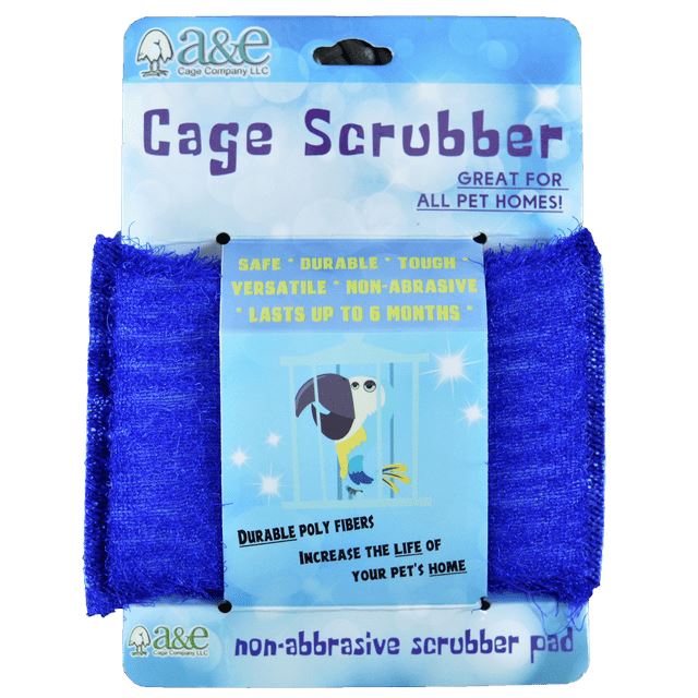 A&E Cage Company Cage Cleaning Scrub Pad Bird Bedding