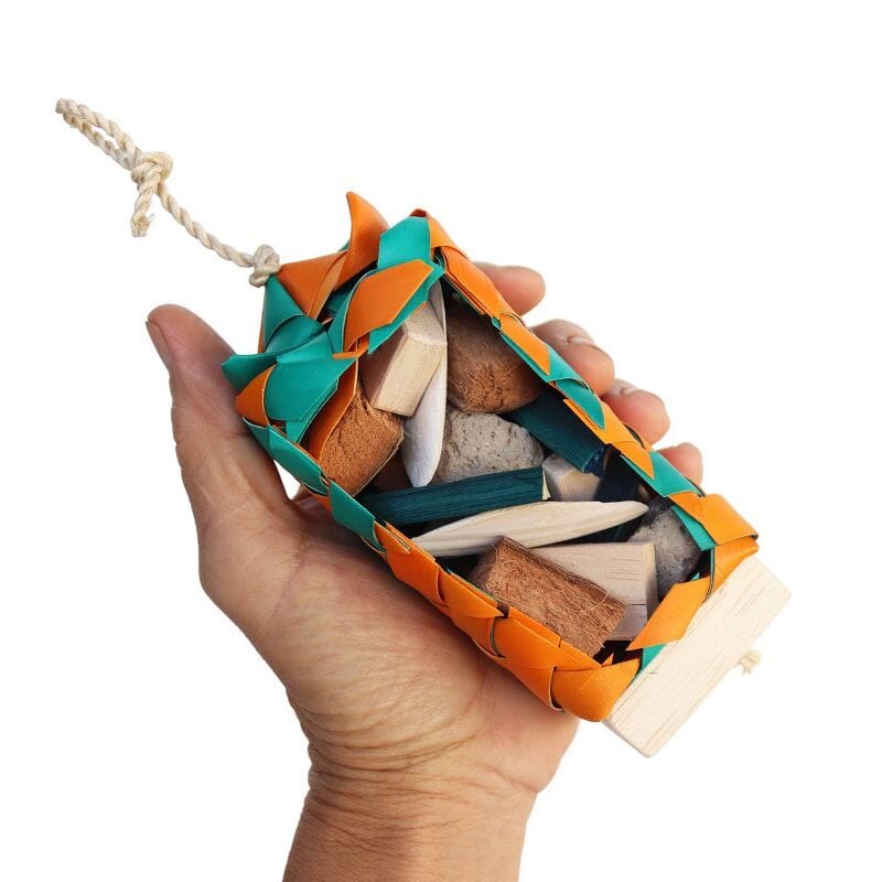 A&E Cage Company Happy Beaks Treasure Chest Bird Toy - Small