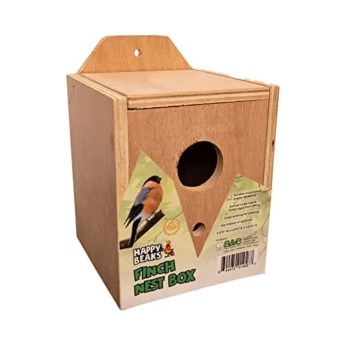 A&E Cage Company Nest Box Finch - 4.875 X 4.875 X 5.8