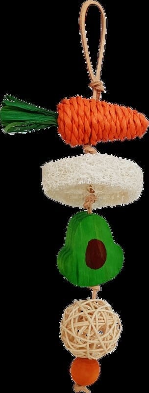 A&E Cage Company Nibbles Garden Kabob Small Animal Toy Default Title
