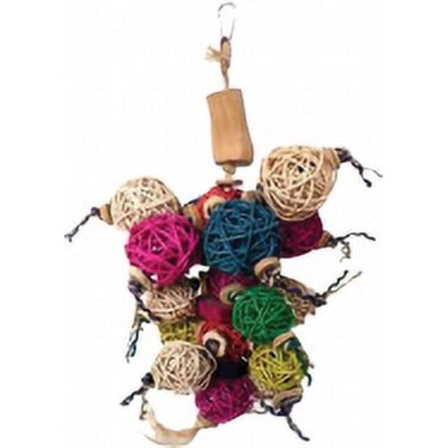 A&E Cage Happy Beaks Ball Thing Bird Toy - 10 X 14 In