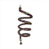 A&E Cage Happy Beaks Cotton Rope Boing with Bell Bird Toy - 1.25 X 97 In