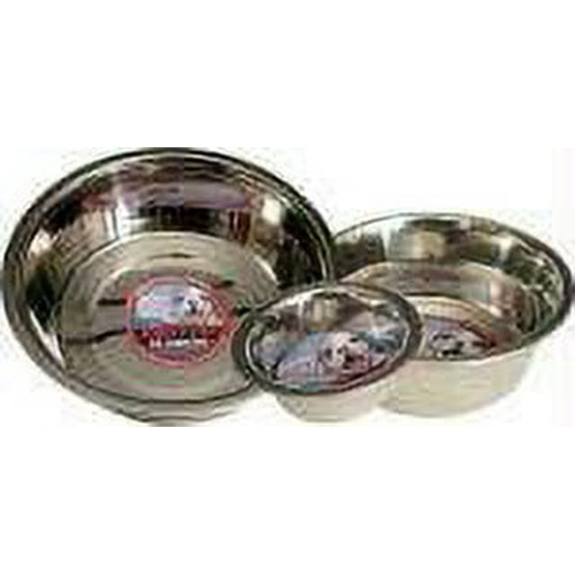 Loving Pets Standard Stainless Steel Cat and Dog Dish Bowl 1 Quart