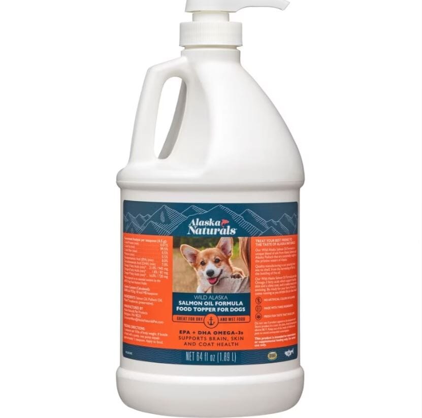 Alaska Naturals Salmon Oil Formula for Dogs - Salmon - 64 Oz  