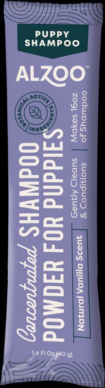 Alzoo Concentrated Shampoo Powder Pouch Refill for Puppies - 40 Grams - Bulk Default Title