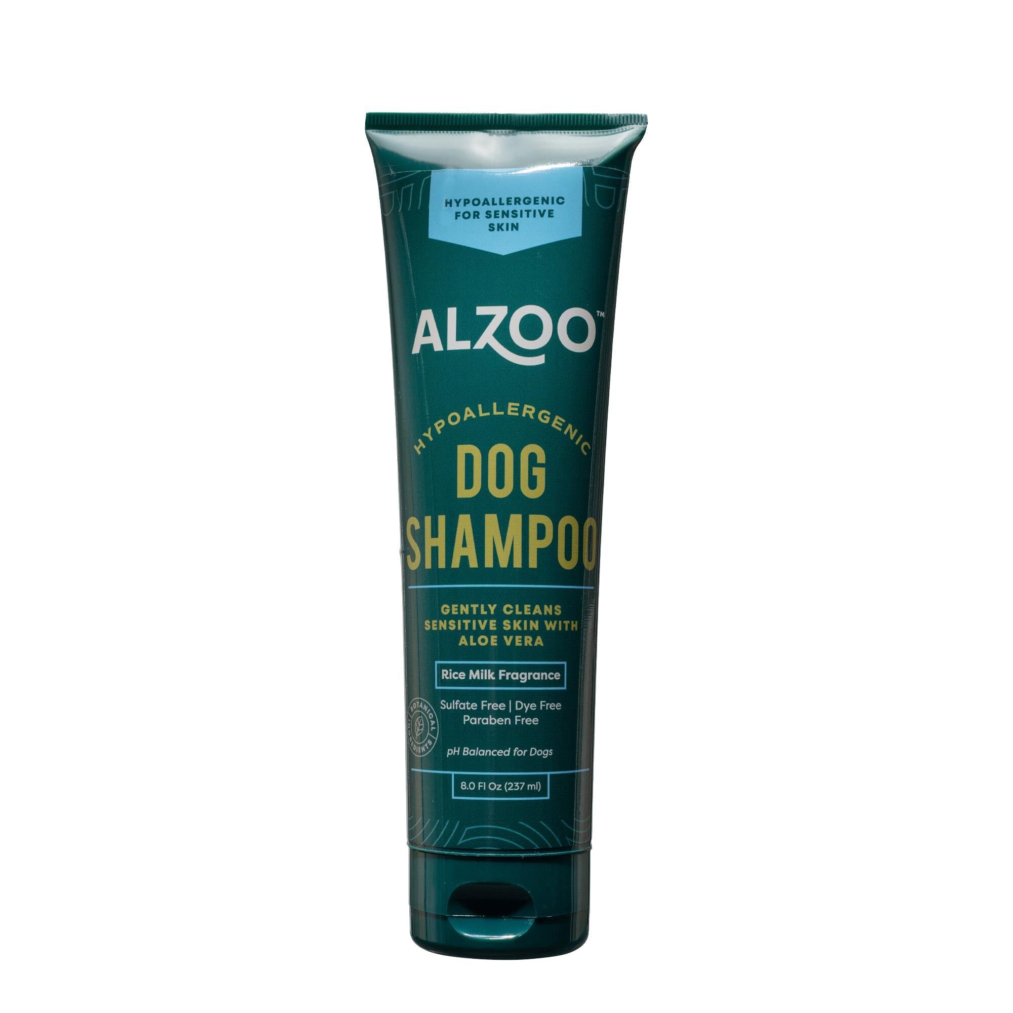 Alzoo Hypo-Allergenic 100% Plant Based Dog Shampoo - 8 Oz  