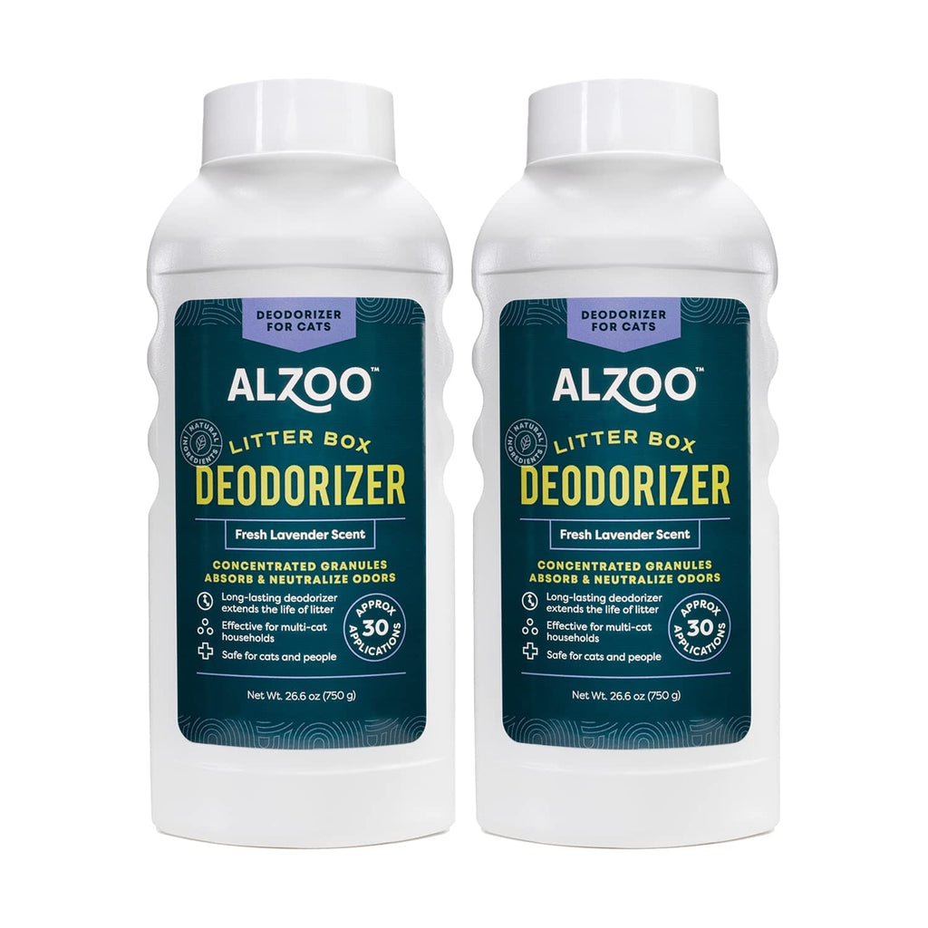 Alzoo Lavender Cat Litter Deodorizer - 26.6 Oz  
