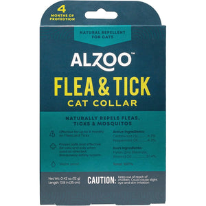 Alzoo Natural Flea and Tick Cat Collar