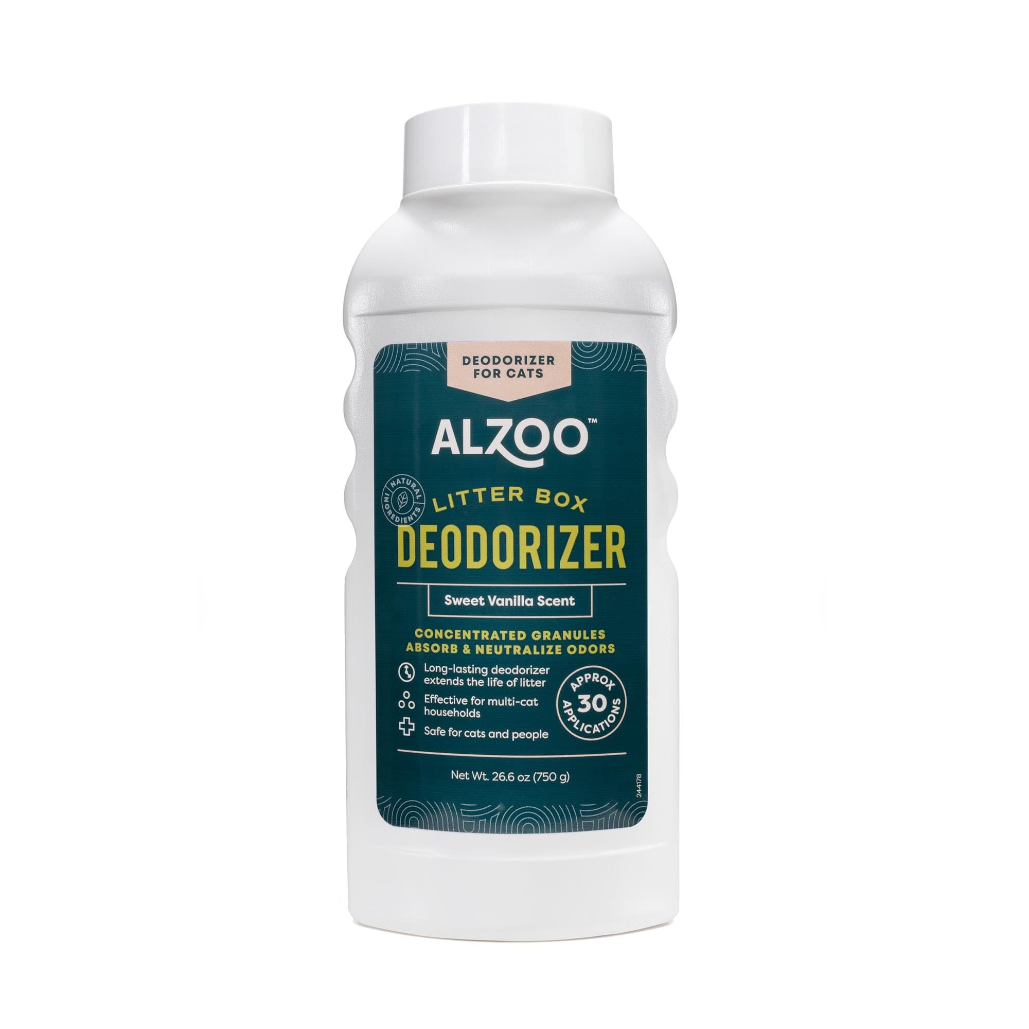 Alzoo Vanilla Cat Litter Deodorizer Spray - 26.6 Oz  