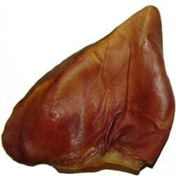 American Farms Smoked Pig Ears Natural Dog Chews - Jumbo - 100 Count