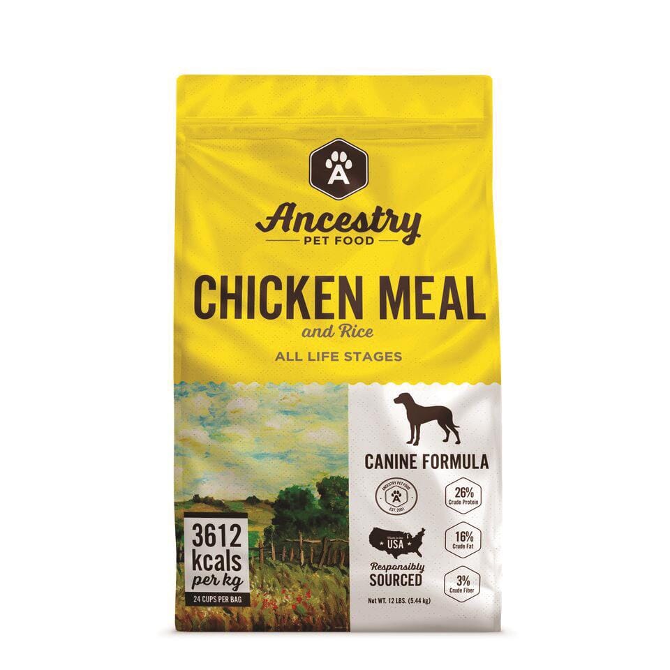 Ancestry Pet Food Chicken Meal Dry Dog Food - 12 Lbs  