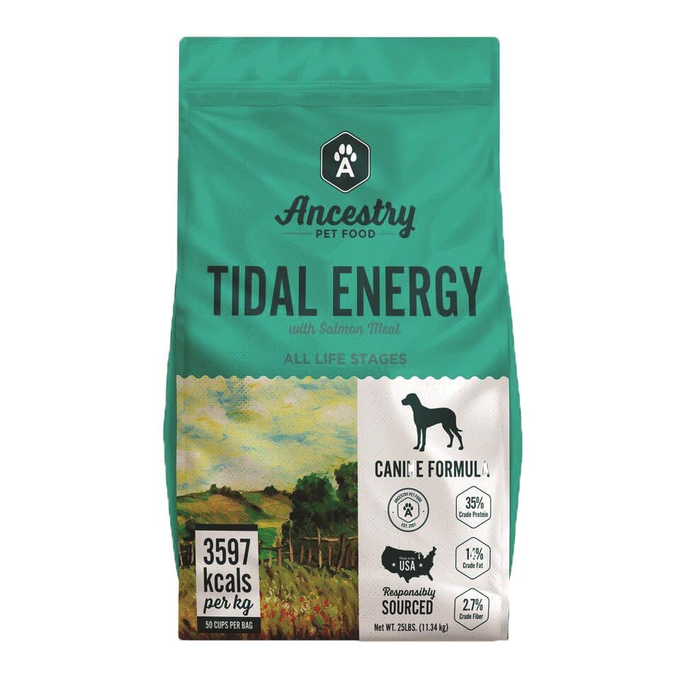 Ancestry Pet Food Grain-Free Tidal Energy Salmon and Sweet Potato Dry Dog Food - 25 Lbs  