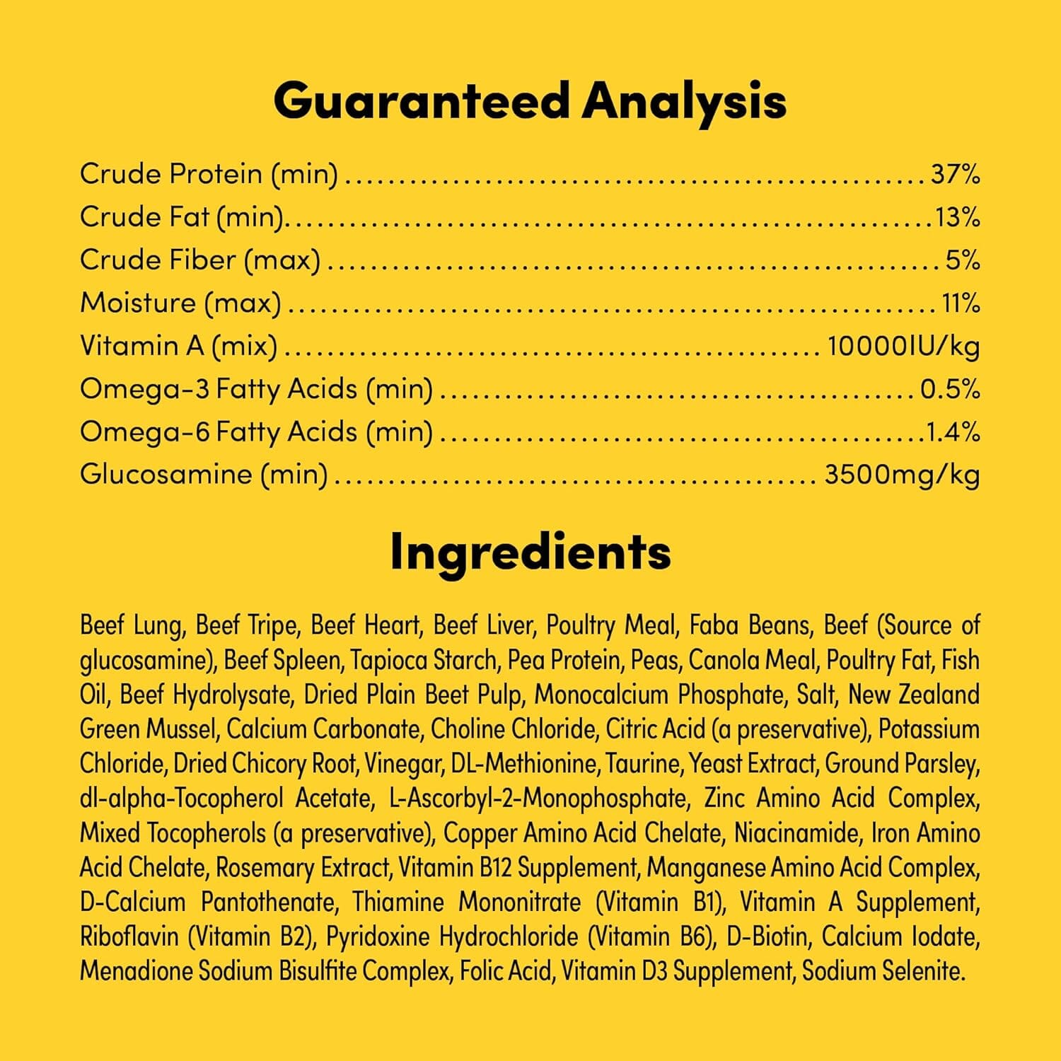 Animals Like Us RawMix50 Grass-Fed Beef Freeze-Dried Raw Dog Food
