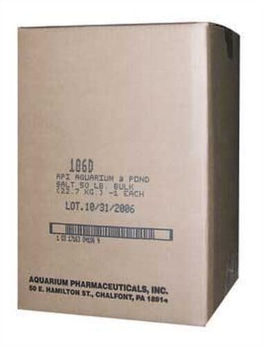 API Aquarium Salt Recovery and Health for Freshwater Pond - 50 Lbs Bulk Default Title