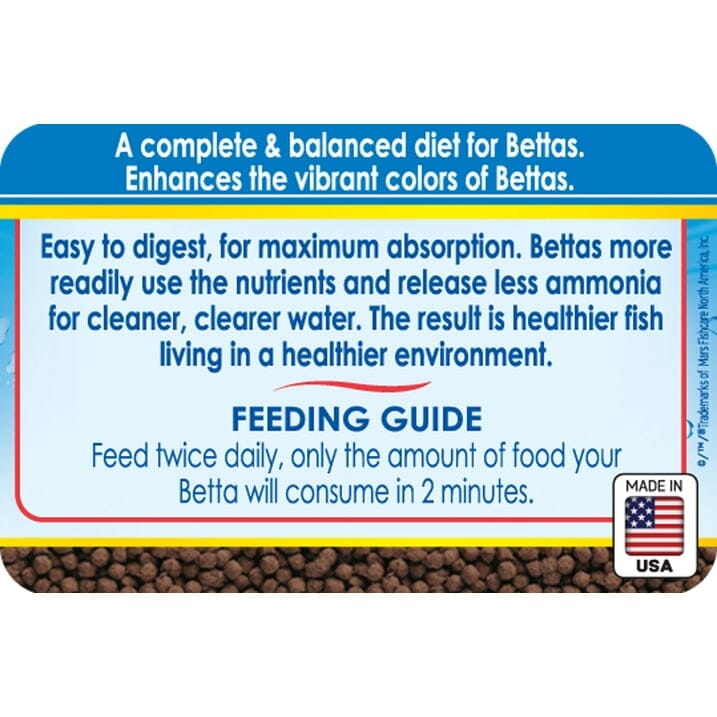 API Freeze-Dried Floating Pellets Betta Freshwater Fish Food  - .78 Oz