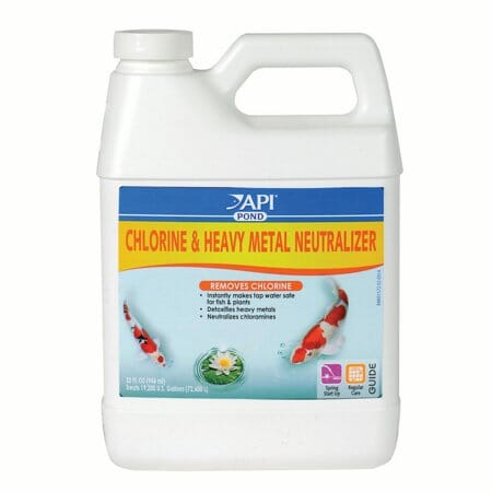 API Pond Chlorine & Heavy Metal Neutralizer - 32 fl oz