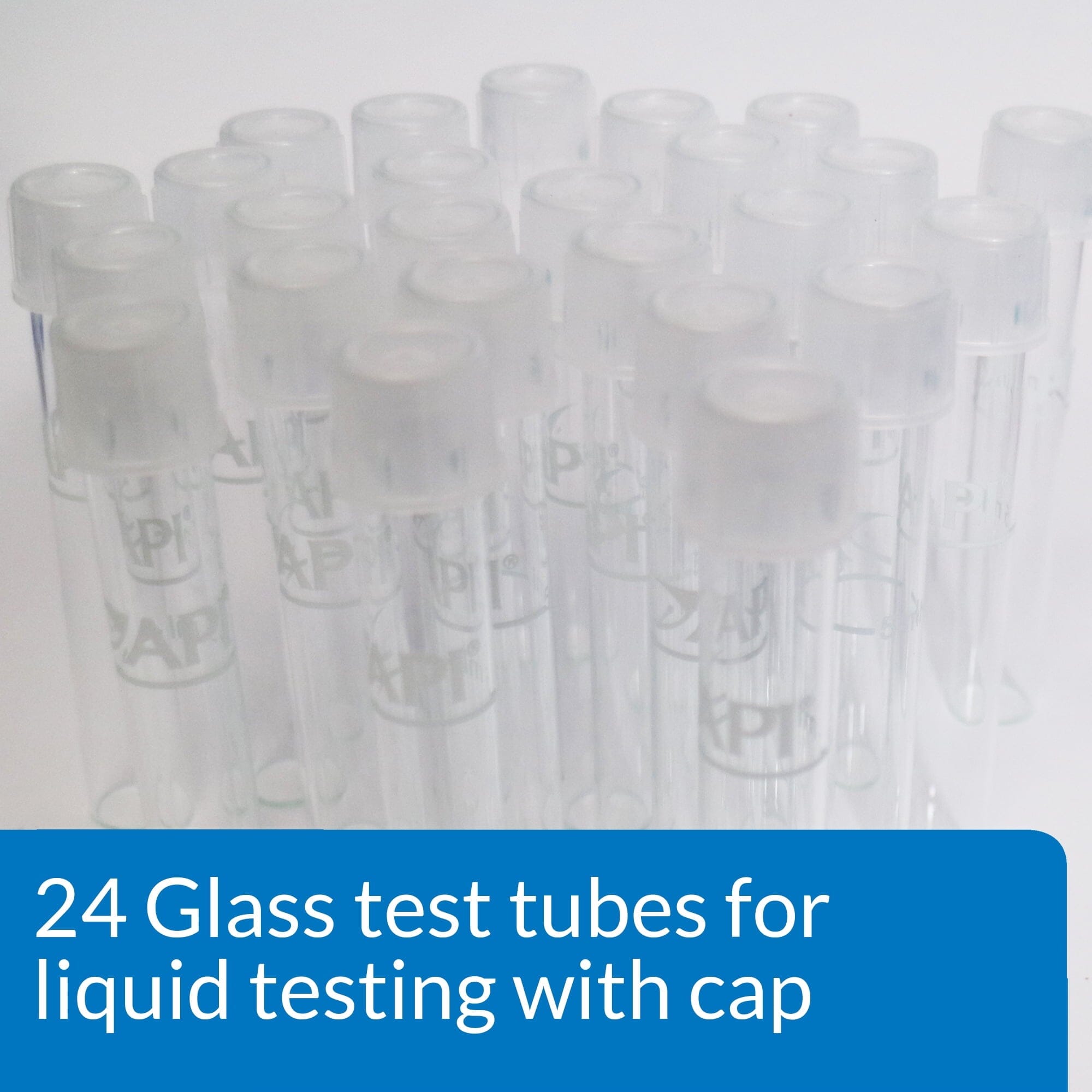 API Replacement Test Tubes for Aquarium Liquid Test Kits - 24 count