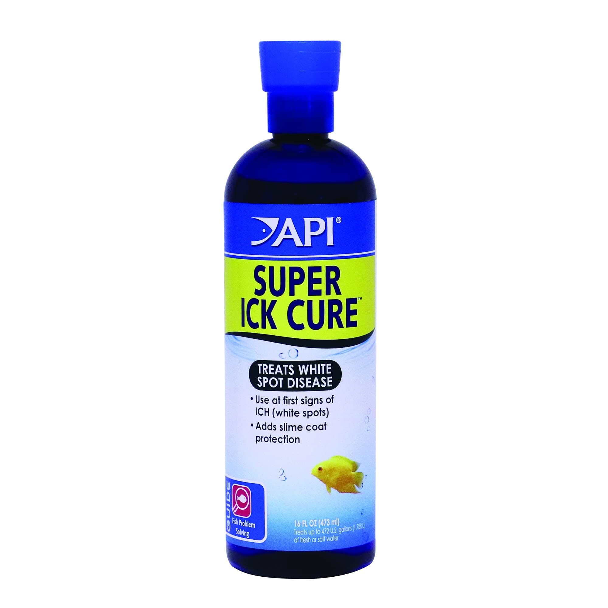 API Super Ick Cure Freshwater and Saltwater Liquid Spot Treatment Medication - 16 Oz Default Title