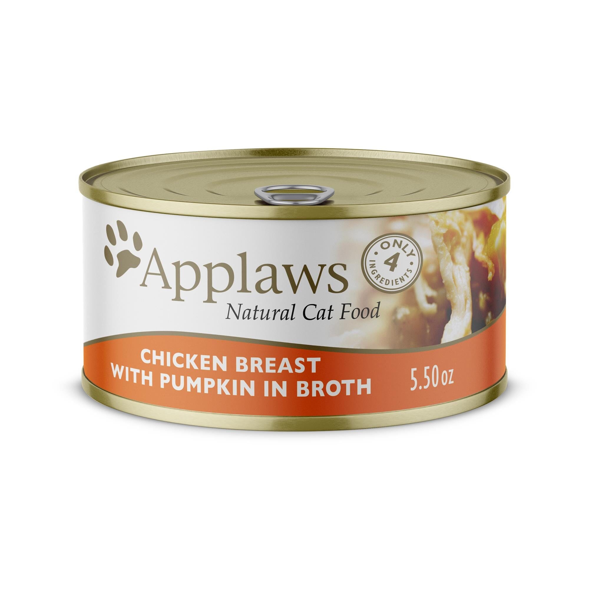 Applaws Chicken Breast and Pumpkin in Broth Canned Cat Food - 5.5 Oz - Case of 24  