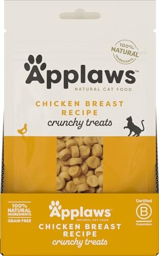 Applaws Natural Grain-Free Limited Ingredient High-Protein Chicken Crunchy Cat Treats - 2 Oz - 12 Pack Default Title