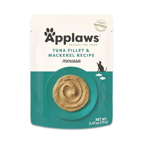 Applaws Natural Limited Ingredient Tuna Fillet and Mackeral in Mouse Lickable Wet Cat Food Pouch - 2.47 Oz - Case of 12 Default Title