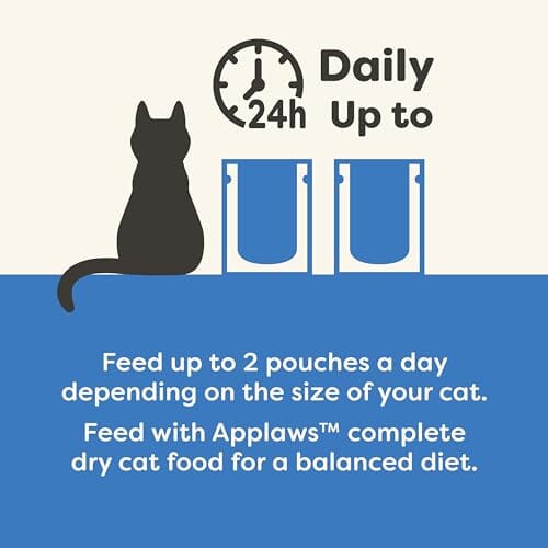Applaws Natural Limited Ingredient Tuna Fillet and Mackeral in Mouse Lickable Wet Cat Food Pouch - 2.47 Oz - Case of 12