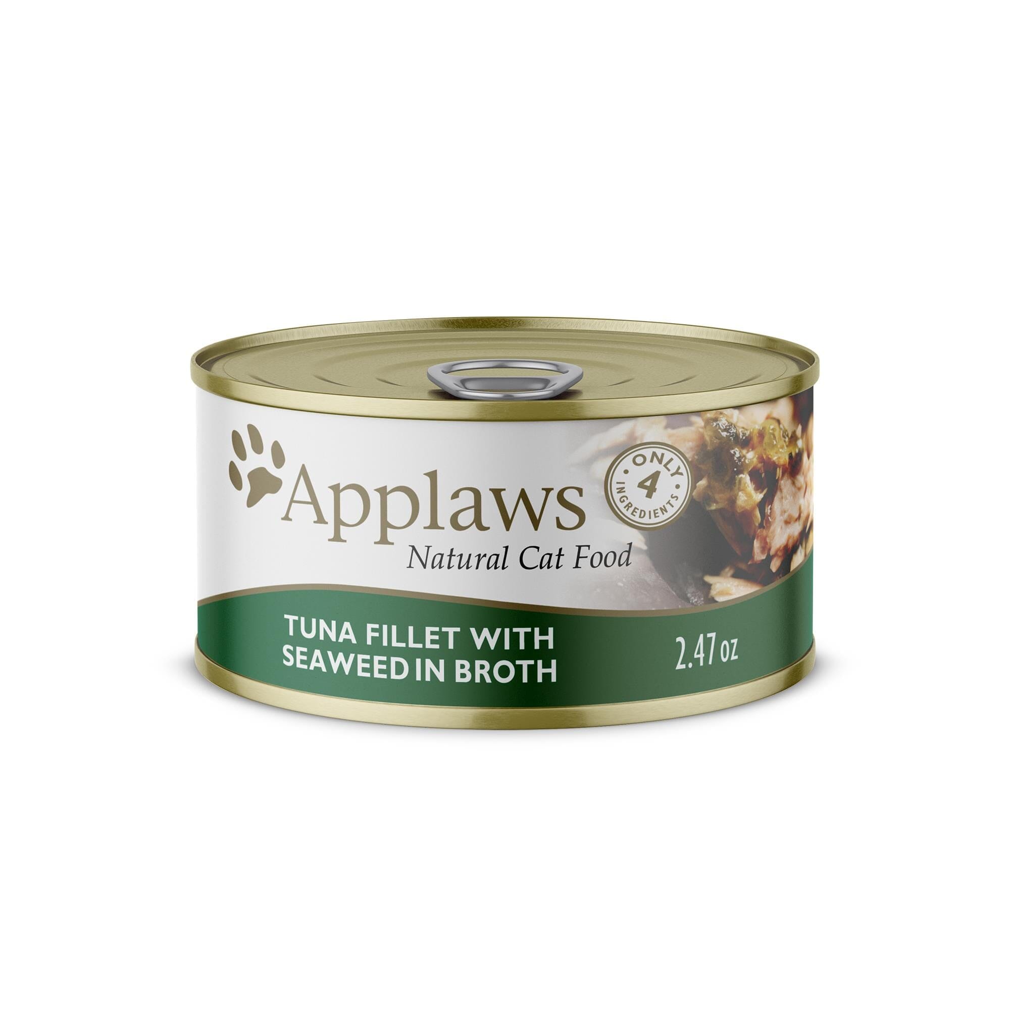 Applaws Tuna Filet and Seaweed Canned Cat Food - 2.47 Oz - Case of 24  