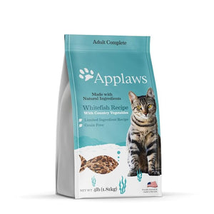Applaws Whitefish and Vegetables Dry Cat Food - 4 Lbs