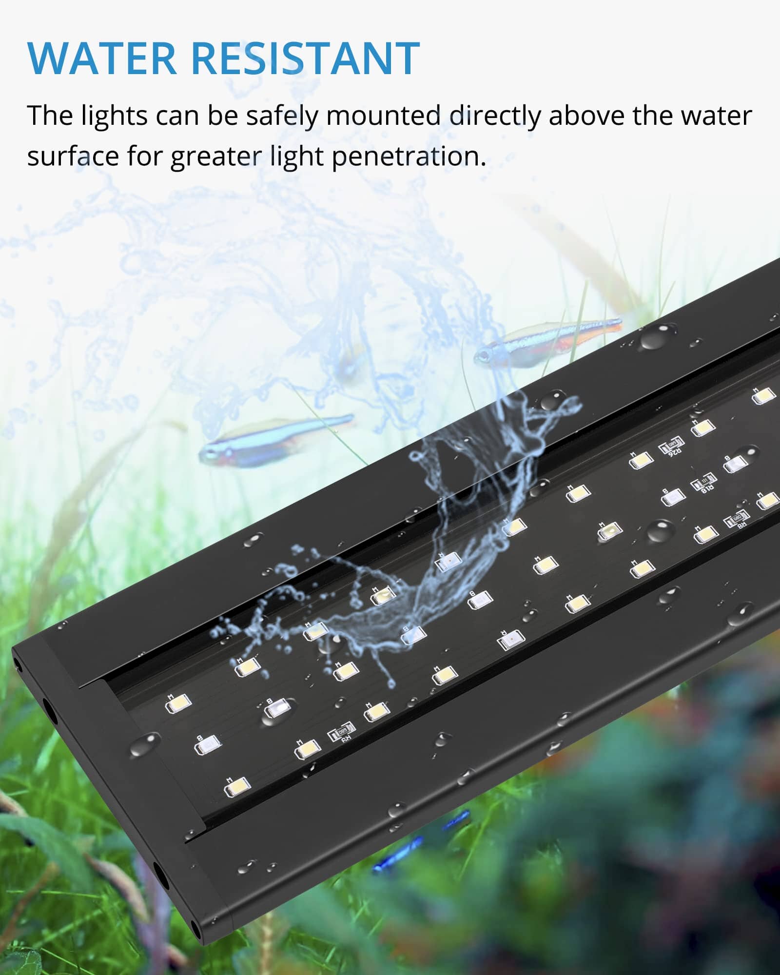 Aquarium Systems ProTen Freshwater LED Lighting Fixture - 42WT - 60