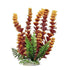 Aquatop Cabomba-like Weighted Plastic Aquarium Plant Decoration - Red/Yellow - 12 In