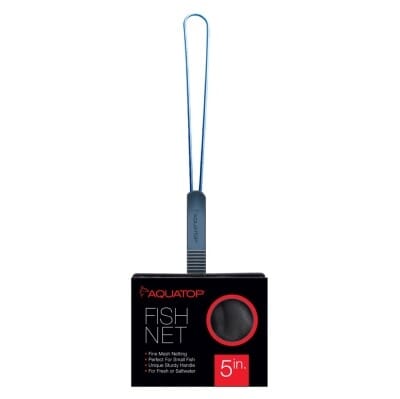 Aquatop Fine Mesh Aquarium Fish Net - 5 Inches - L: 14 X W: 5 Default Title