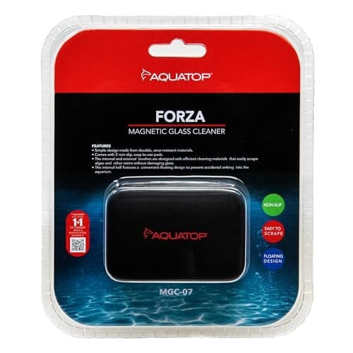 Aquatop Floating Magnetic Glass Cleaner - For 1/4-5/16 Inch Glass - Small Default Title
