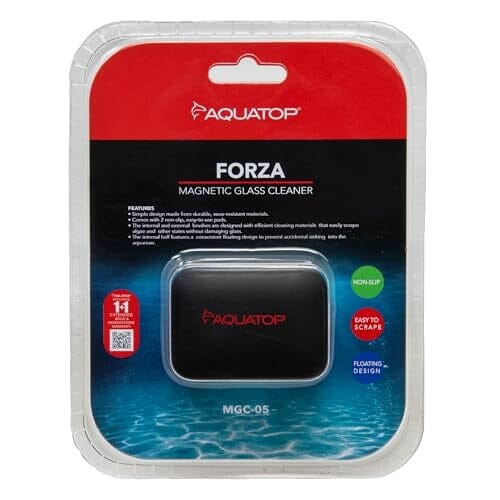 Aquatop Floating Magnetic Glass Cleaner - For 3/16-1/4 Inch Glass - Mini Default Title