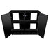 Aquatop Forza Premier 2-Door Cabinet - Black - For 20L, 29, 30-Tall 37 Gal Aquariums - L:13.7 X W:30.8 X H:31.5 Inch  