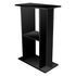 Aquatop Forza Premier Aquarium Stand - Black - For Rimmed Aquariums - L:21 X W:10.6 X H:29.9 Inch