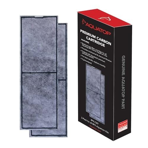 Aquatop Premium Carbon Cartridge for All BFK Formosa Aquarium Kits - 2 Pack Default Title